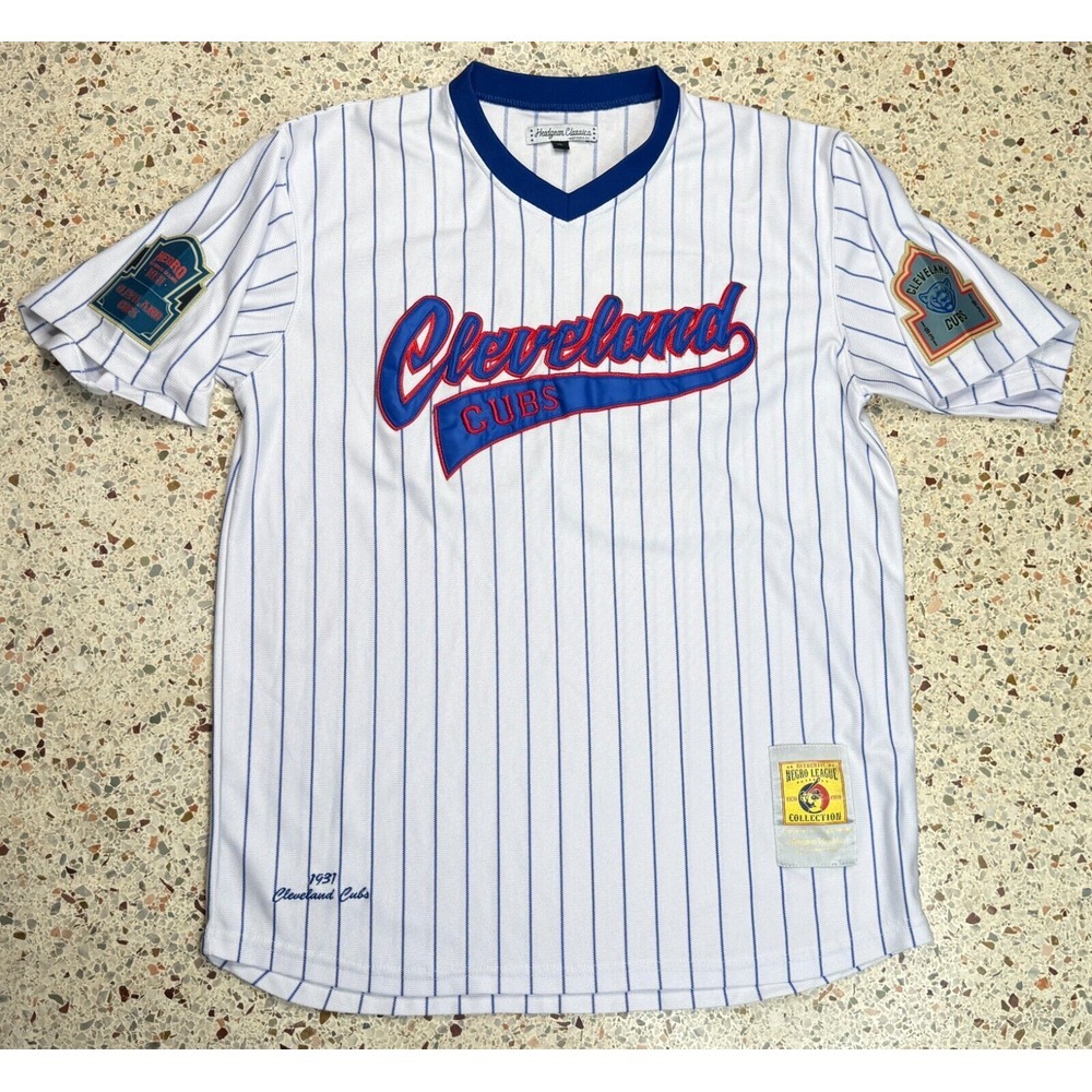 Headgear Classics 1931 Cleveland Cubs Negro League‎ #29 Baseball Jersey Size XL